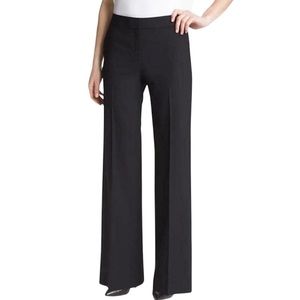 Lafayette 148 Black Trouser Style Workwear Slacks 16
